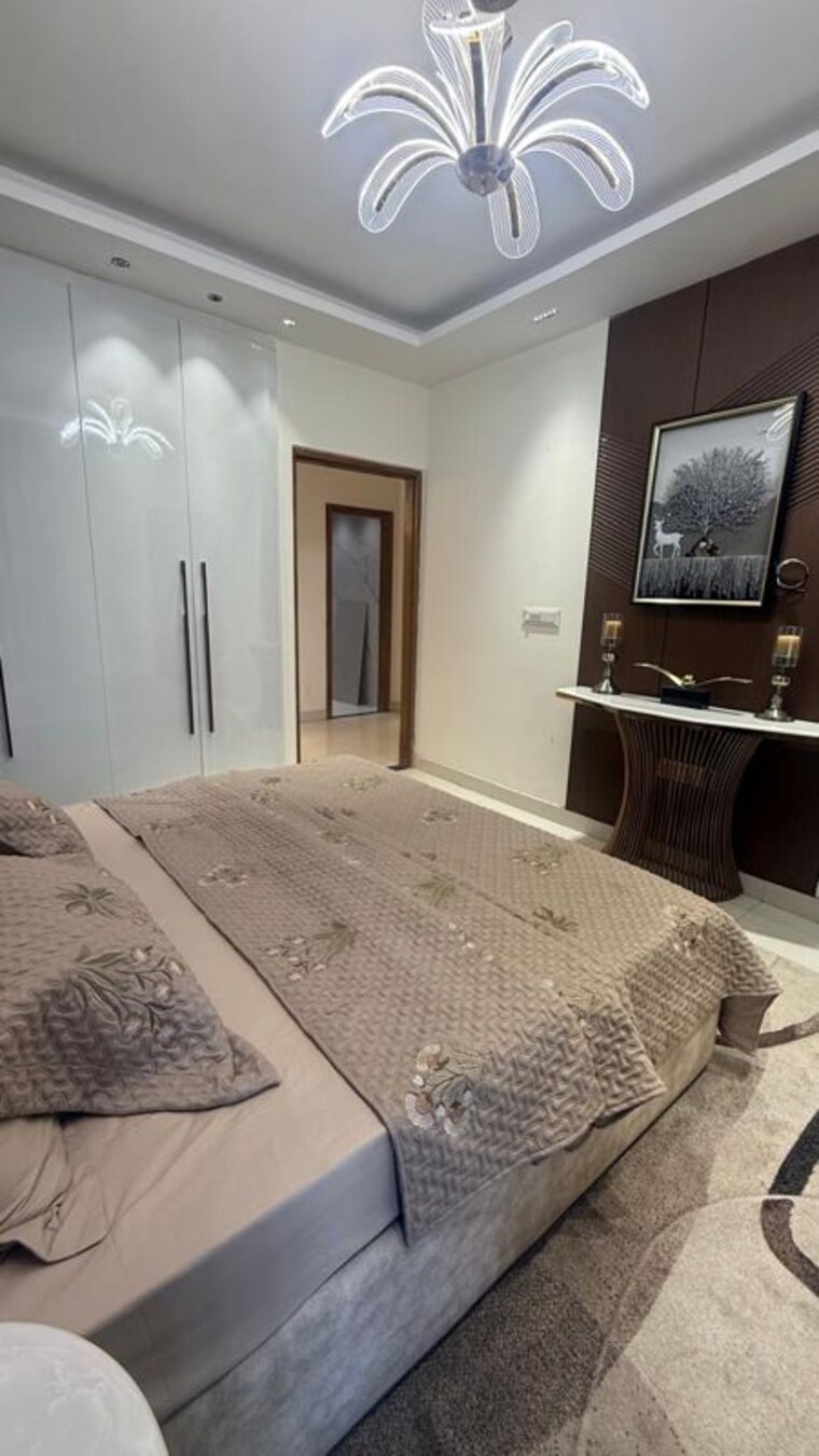 Bedroom, the-suman-marvelous 3 Bedroom 1745 Sq.Ft. Apartment In Ramgarh Bhudda Zirakpur 10490670
