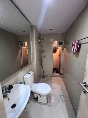 Bathroom in 3 BHK Apartment at Lodha Splendora, Ghodbunder Road – for Rent