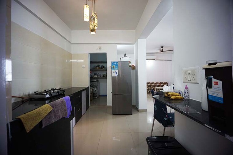 Kitchen, nava vadaj road 2 Bedroom 1450 Sq.Ft. Apartment In Nava Vadaj Road Ahmedabad 10482246