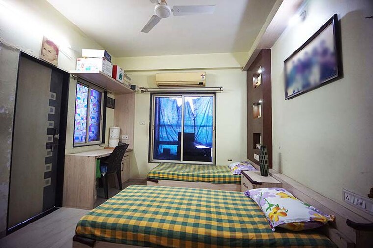 Bedroom, gurukul 3 Bedroom 210 Sq.Yd. Apartment In Gurukul Ahmedabad 10482227