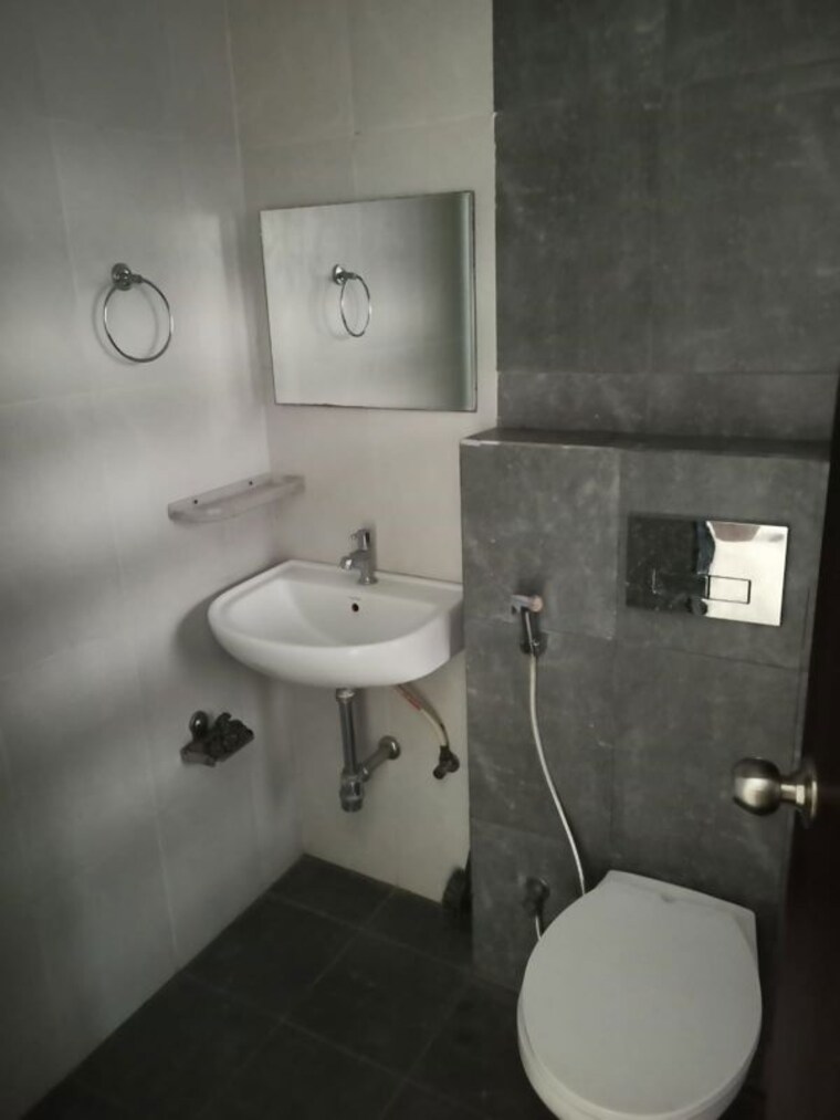 Bathroom, shapoorji-pallonji-sensorium-auris 2 Bedroom 700 Sq.Ft. Apartment In Hinjewadi Pune 10490710