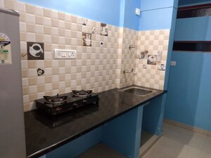 Kitchen in 1 RK Apartment at Bilekahalli – for Rent