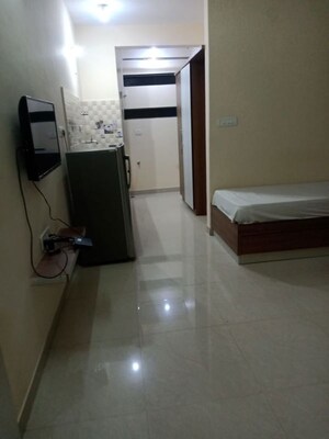 Living Room in 1 RK Apartment at Bilekahalli – for Rent