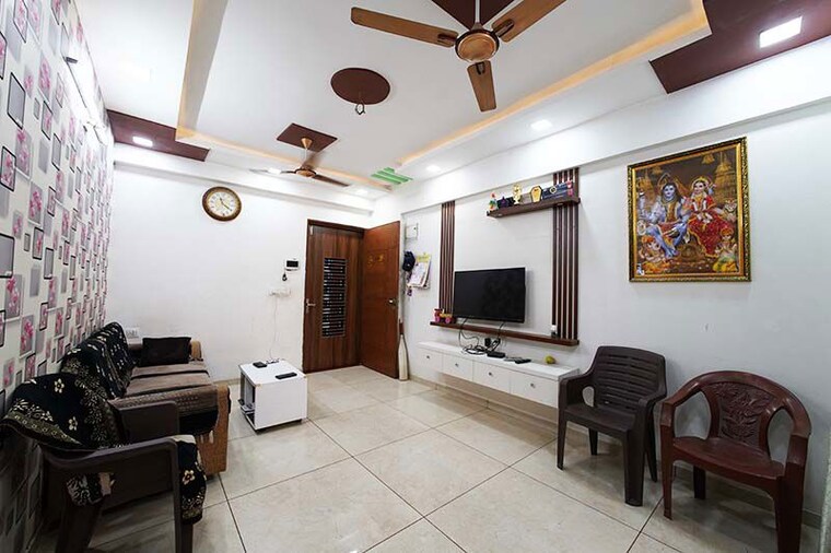 Living Room, chandkheda 2 Bedroom 1305 Sq.Ft. Apartment In Chandkheda Ahmedabad 10478482