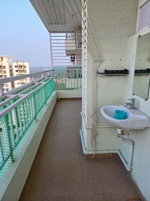 Balcony in 3 BHK Apartment at Aakriti Miro, Nallagandla – for Rent