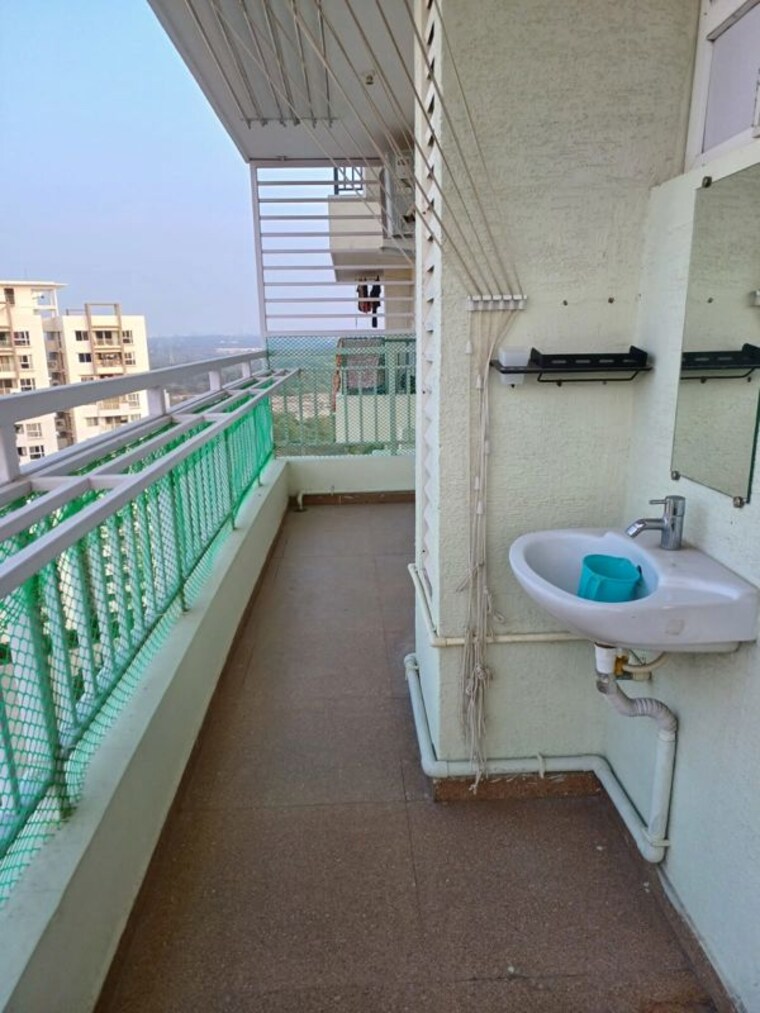 Balcony, aakriti-miro 3 Bedroom 1728 Sq.Ft. Apartment In Nallagandla Hyderabad 10490754