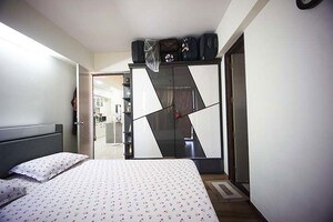 Kitchen in 3 BHK Apartment at Shilaj – for Sale