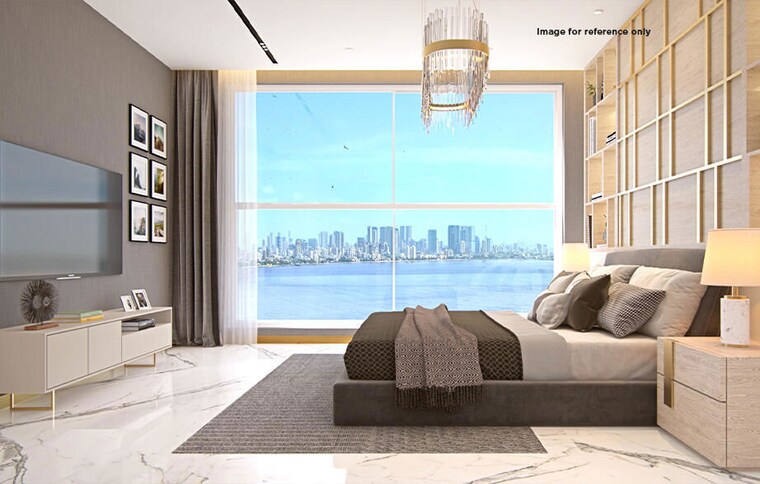 Living Room, dlh-signature 3 Bedroom 2000 Sq.Ft. Apartment In Bandra West Mumbai 10490761