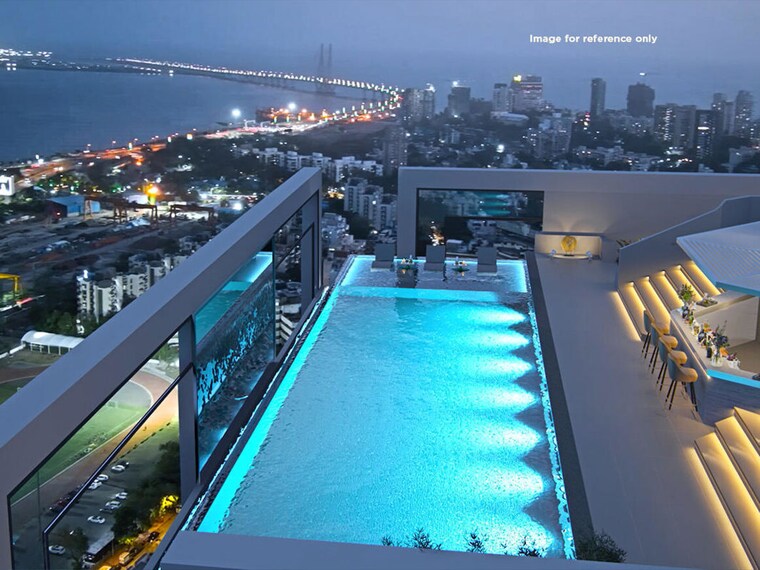 Swimming Pool, dlh-signature 3 Bedroom 2000 Sq.Ft. Apartment In Bandra West Mumbai 10490761