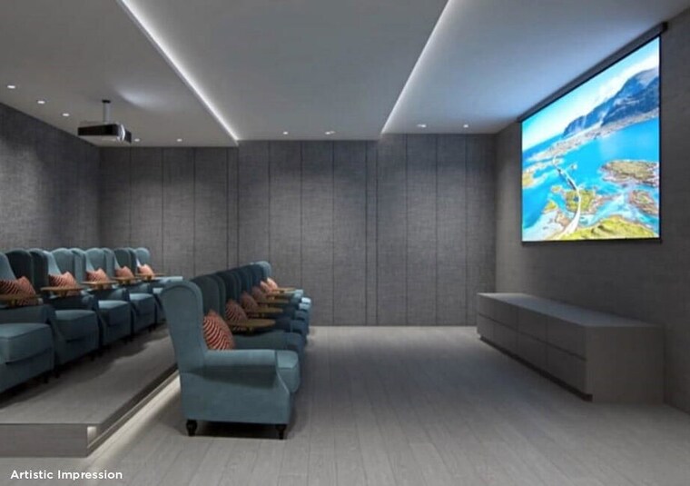 Living Room, dlh-signature 3 Bedroom 2000 Sq.Ft. Apartment In Bandra West Mumbai 10490761