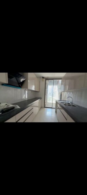 Kitchen in 4 BHK Apartment at Rustomjee Crown, Prabhadevi – for Rent