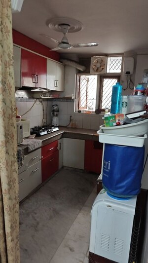 Kitchen in 3 BHK Builder Floor at Chattarpur – for Sale