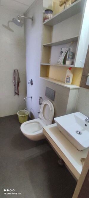 Bathroom in 2 BHK Apartment at Kalpataru Immensa B, Kolshet Road – for Rent