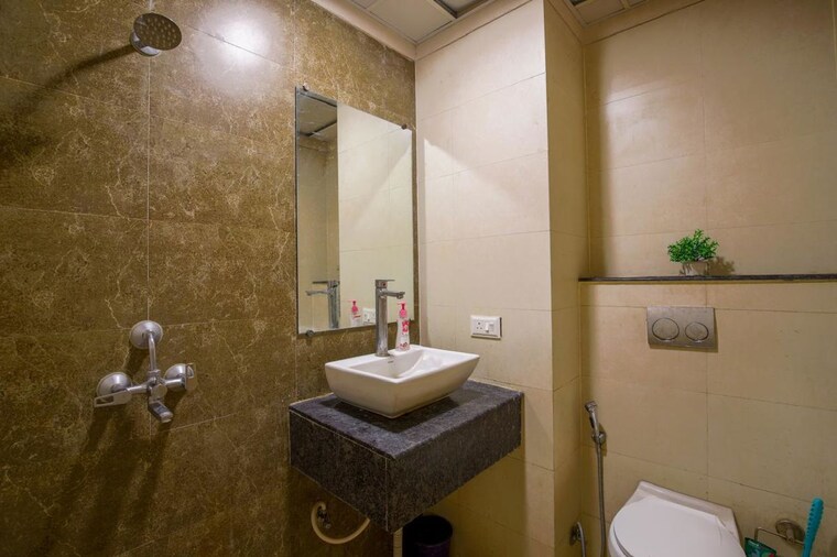 Bathroom, gaur-city-2 Studio 550 Sq.Ft. Apartment In Sector 16c Greater Noida Greater Noida 10490836