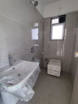 Bathroom in 2 BHK Apartment at Suyojana Residency, Goregaon East – for Rent