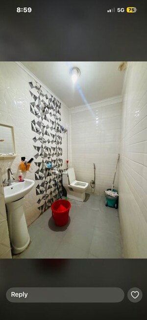 Bathroom in 2 BHK Builder Floor at Jawahar Nagar – for Rent