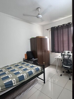 Bedroom in 1 BHK Apartment at Prestige Kew Gardens, Bellandur – for Rent