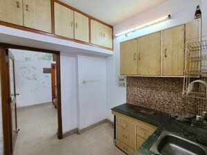Kitchen in 2 BHK Builder Floor at Amar Colony – for Rent