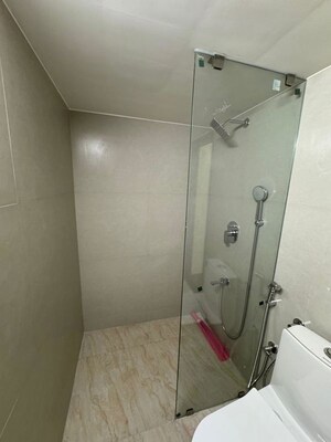 Bathroom in 3 BHK Apartment at Marble Arch Bandra, Bandra West – for Rent