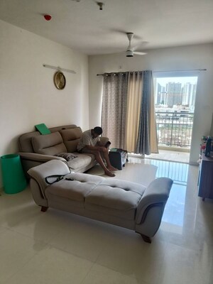 Living Room in 2 BHK Apartment at Godrej Nurture Pune, Mamurdi – for Rent