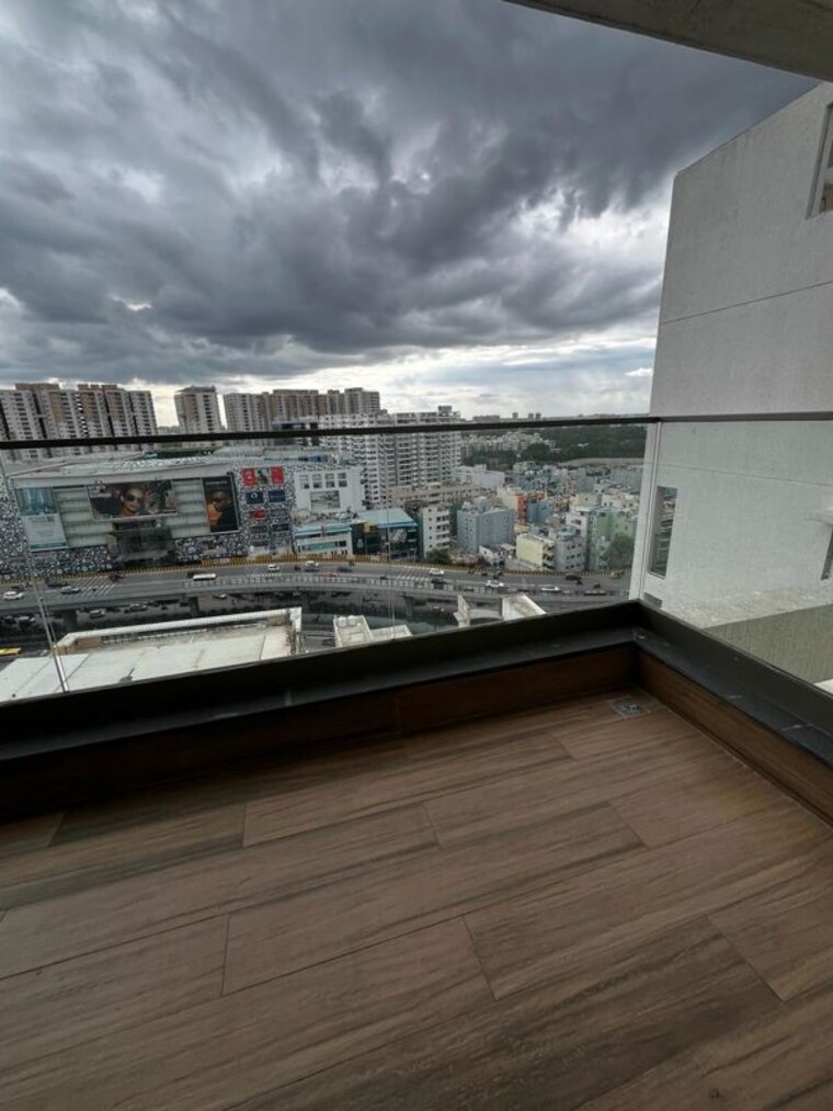 Balcony, trendset-jayabheri-elevate 3 Bedroom 2215 Sq.Ft. Apartment In Madhapur Hyderabad 10490938