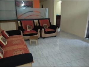 Living Room in 2 BHK Apartment at KLS Supremus, Pashan – for Rent