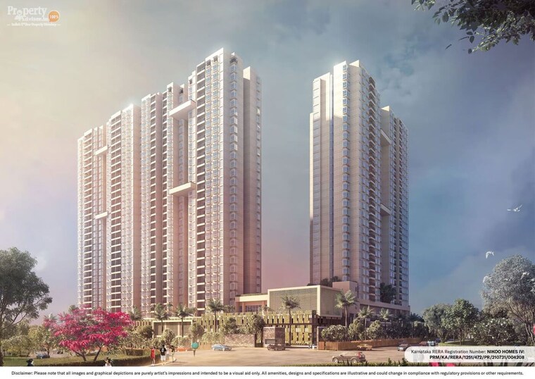 Exterior View, ramky-one-astra 3 Bedroom 1815 Sq.Ft. Apartment In Kokapet Hyderabad 10490979
