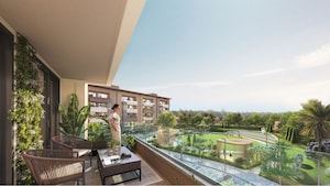 Balcony in 3 BHK Apartment at Singhpura – for Sale