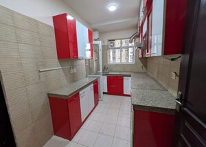 Kitchen in 3 BHK Apartment at 3C Lotus Boulevard, Sector 100 – for Sale