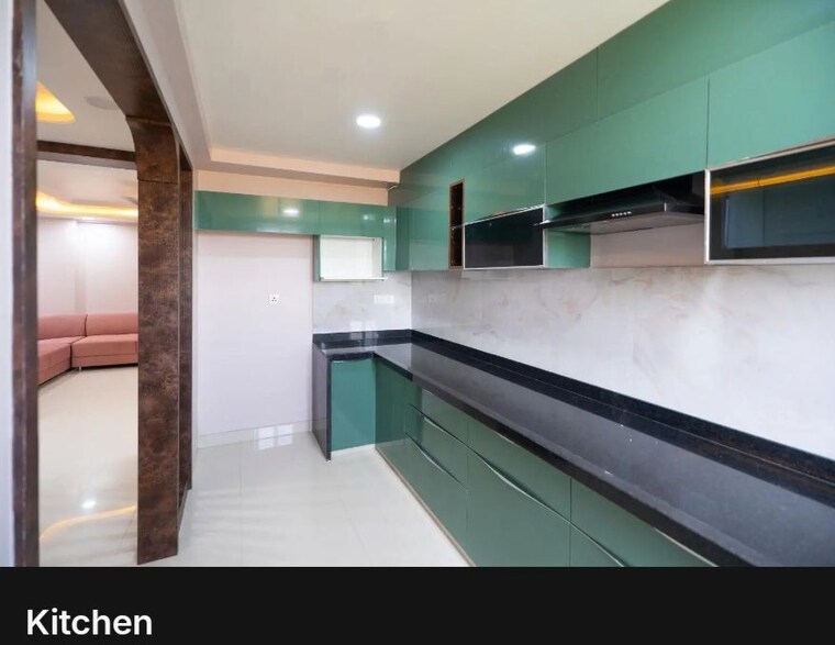 Kitchen, balji-urban-park 3 Bedroom 1445 Sq.Ft. Apartment In Dholai Jaipur 10490956
