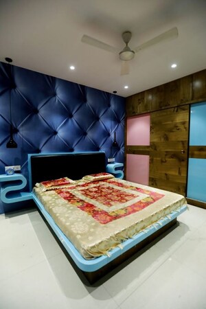 Bedroom in 5 BHK Apartment at Pride Purple Park Grandeur, Baner – for Rent