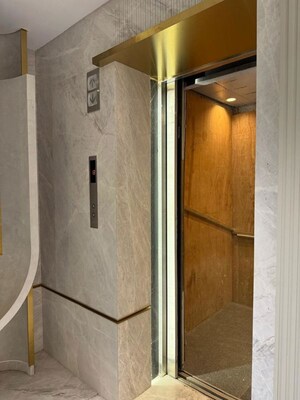 Bathroom in 3 BHK Apartment at Resham Tower, Bandra West – for Rent