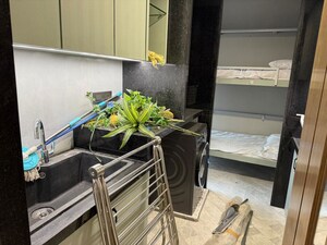 Balcony in 3 BHK Apartment at Resham Tower, Bandra West – for Rent