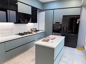 Kitchen in 3 BHK Apartment at Resham Tower, Bandra West – for Rent