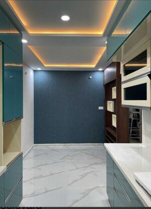 Staircase in 3 BHK Apartment at L&T Raintree Boulevard, Hebbal – for Rent