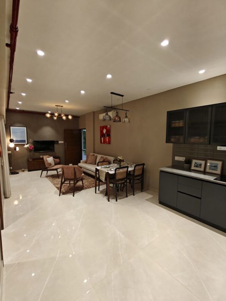 Living Room, shapoorji-pallonji-the-canvas-residences 2.5 Bedroom 845 Sq.Ft. Apartment In Sewri Mumbai 10491082