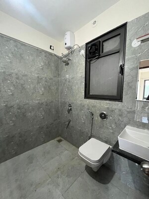 Bathroom in 2 BHK Apartment at VTP Aethereus, Mahalunge – for Rent