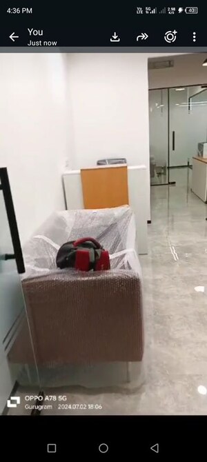 Furnished Amenities in  Office Space at Spaze Platinum Tower, Sector 47 – for Rent