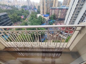 Balcony in 2 BHK Apartment at Shree Tirupati STG Signature Residency, Patlipada – for Rent