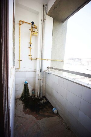Bathroom in 1 BHK Apartment at Chandkheda – for Sale