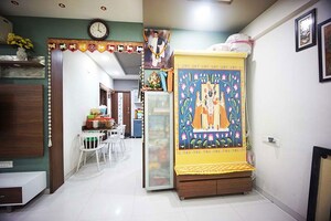 Living Room in 2 BHK Apartment at Ghatlodia – for Sale
