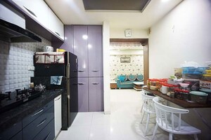Kitchen in 2 BHK Apartment at Ghatlodia – for Sale