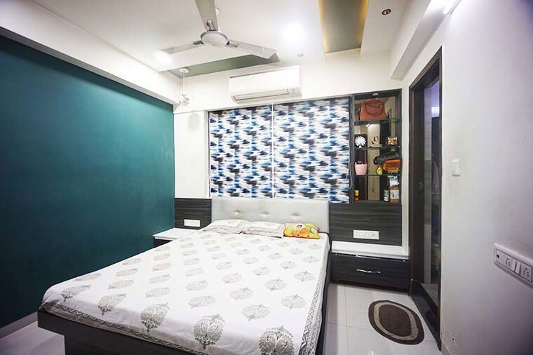 Bedroom, ghatlodia 2 Bedroom 130 Sq.Yd. Apartment In Ghatlodia Ahmedabad 10491191