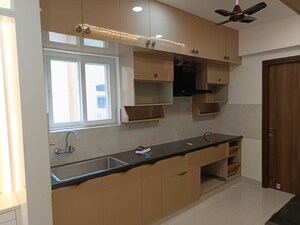 Kitchen in 3 BHK Apartment at Greenspace Celestial, Kokapet – for Rent