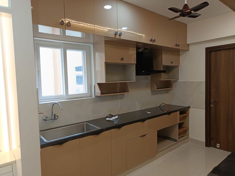 Kitchen, greenspace-celestial 3 Bedroom 1750 Sq.Ft. Apartment In Kokapet Hyderabad 10491231