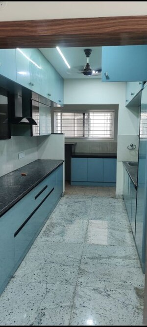Kitchen in 3 BHK Apartment at Bollineni Bion, Kothaguda – for Rent