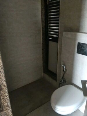 Bathroom in 1 BHK Apartment at Kanakia Spaces Zen World, Kanjurmarg East – for Rent