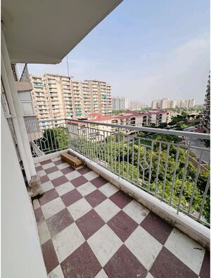 Balcony in 2 BHK Apartment at Shree Vardhman Green Court, Sector 90 – for Rent