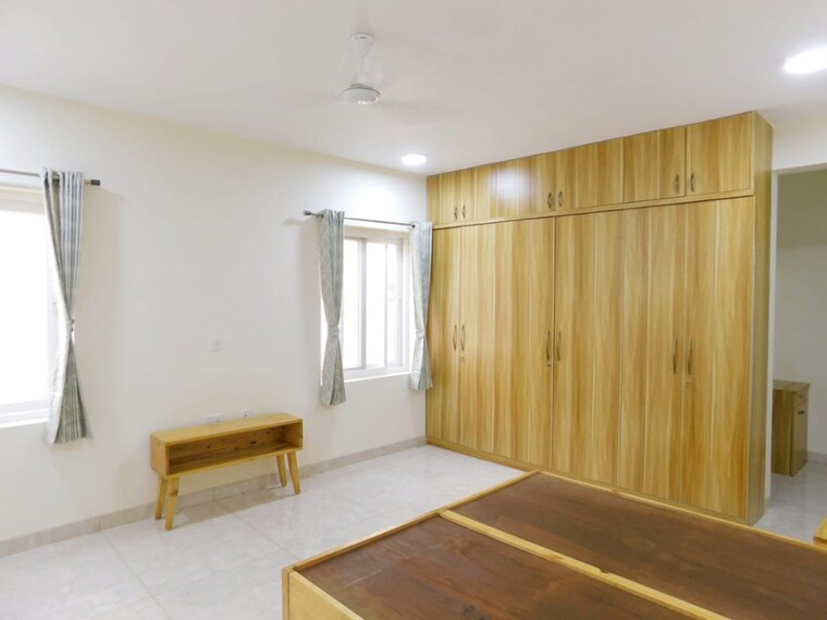 Bedroom, muppas-indraprastha 4 Bedroom 4095 Sq.Ft. Villa In Tellapur Hyderabad 10491359
