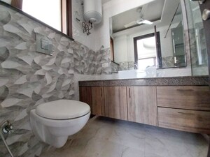 Bathroom in 3 BHK Builder Floor at Saket – for Rent